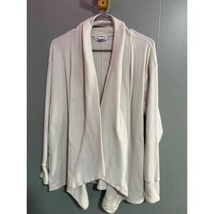 Athleta Ribbed Open Front Cardigan - L